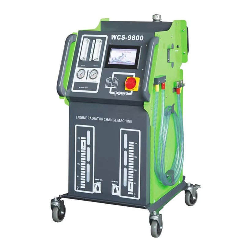 Coolant Flush Machine - Automatyczna maszyna do przepłukiwania chłodnic WCS9800,
